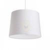 ASPRO 40/30 lámpabúra Polycotton fekete/fehér PVC max. 23W