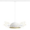 GLADYS 40 három áramkörös sínre fekete/fehér 230V LED E27 15W