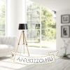 ALVIS/RIDICK állólámpa csillogó fekete arany fólia/bambusz/fekete 230V LED E27 15W