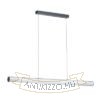RIVIER LED I függő lámpa  fekete/tej akril 230V LED 24W  3000K