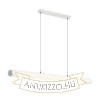 RIVIER LED I függő lámpa króm/tej akril 230V LED 24W 3000K