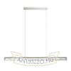 RIVIER LED I függő lámpa króm/tiszta akril 230V LED 24W 3000K