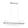 RIVIER LED I függő lámpa króm/tiszta akril 230V LED 24W 3000K