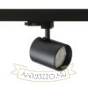IRIS 7 három áramkörös sínre fekete  230V LED 10W 24°  3000K