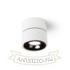ALBANO felületre szerelhető fehér fekete króm 230V LED 5W  3000K