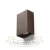 CAPRI RC fali lámpa  csiszolt bronz 230V LED GU10 2x9W