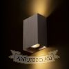 CAPRI RC fali lámpa  csiszolt bronz 230V LED GU10 2x9W