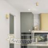 CAPRI RC fali lámpa  szálcsiszolt sárgaréz 230V LED GU10 2x9W