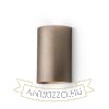 CAPRI R fali lámpa  csiszolt bronz 230V LED GU10 2x9W