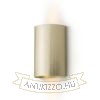 CAPRI R fali lámpa  szálcsiszolt sárgaréz 230V LED GU10 2x9W