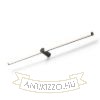CLARIS 120 felületre szerelhető fekete tej akril 230V LED 2x12W  3000K