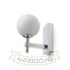PEGGY fali lámpa króm/opál üveg 230V LED G9 6W IP44