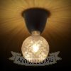 REACH mennyezeti lámpa fekete 230V LED E27 11W