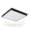 LARISA SQ 60 DIMM mennyezeti lámpa fekete 230V LED 100W 3000K 4000K 6500K