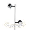 NOVA II állólámpa fekete króm/tej akril 230V LED 2x3.5W 3000K