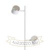 NOVA II állólámpa fehér króm/tej akril 230V LED 2x3.5W 3000K