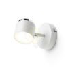 NOVA I fali lámpa fehér króm/tej akril 230V LED 4.2W 3000K