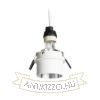 ORTA süllyesztett lámpa fehér alumínium 230V LED GU10 9W