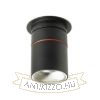 AUGUSTA süllyesztett lámpa fekete króm 230V LED 12W 36°  3000K