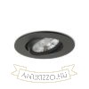 NEFRIT DIMM süllyesztett lámpa fekete 230V LED 6W 36° 3000K