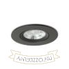 NEFRIT DIMM süllyesztett lámpa fekete 230V LED 6W 36° 3000K