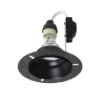 IPSO R IP65 süllyesztett lámpa fekete 230V LED GU10 9W IP65