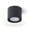 KAYAL mennyezeti lámpa fekete 230V LED GU10 9W