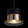 JUNIPER függő behúzható fekete/aranysárga  230V LED 15W 30°  3000K