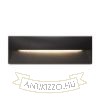 REP 27 süllyesztett lámpa fekete 230V LED 10W 90° IP65 3000K