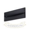 REP 18 süllyesztett lámpa fekete  230V LED 6W 90° IP65  3000K