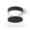 BRENDA felületre szerelhető fekete  230V LED LED 9W IP65  3000K