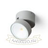 FLAVIO R felületre szerelhető világosszürke 230V LED 6W 110° IP54 3000K
