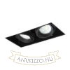 ELECTRA II GU10 frameless fekete 230V LED GU10 8W