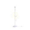 EMMETT állólámpa talapzat fehér króm 230V LED E27 15W