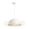 GLADYS 40 függő lámpa fehér/aranysárga 230V LED E27 30W