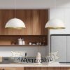 GLADYS 40 függő lámpa fehér/aranysárga 230V LED E27 30W