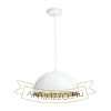 GLADYS 30 függő lámpa fehér/aranysárga  230V LED E27 15W