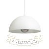 GLADYS 30 függő lámpa fehér/fehér  230V LED E27 15W