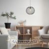 COSIR 34 függő lámpa fekete 230V LED E27 15W