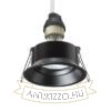 SOBER süllyesztett lámpa fekete  230V LED GU10 7W