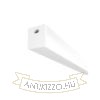 LED PROFILE H felületre szerelhető 1m fehér matt akrilát/alumínium 