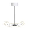 CORTINA/JAKARANDA állólámpa fehér/fekete textil/fém 230V LED E27 15W
