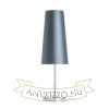 NYC/CONNY 15/30 asztali lámpa  Monaco petróleum kék/ezüst PVC/nikkel 230V LED E27 11W