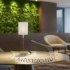 KEITH/RON 15/20 asztali lámpa USB-vel  Polycotton fehér/bükk 230V LED E27 15W