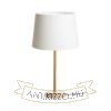 MAUI/AMBITUS 30 asztali lámpa  Polycotton fehér/fa 230V LED E27 15W