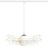 LUNA 25 három áramkörös sínre  opál üveg/króm 230V LED E27 15W