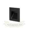 AMARO süllyesztett lámpa fekete  230V LED 3W 60°  3000K