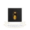 MEMPHIS SQ a falba süllyesztett fekete 230V LED 3W 60° 3000K