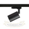 DUDE háromfázisú áramkörös sínre fekete  230V LED GU10 9W