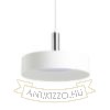 GIULIA 40 függő lámpa fehér króm 230V LED E27 30W
